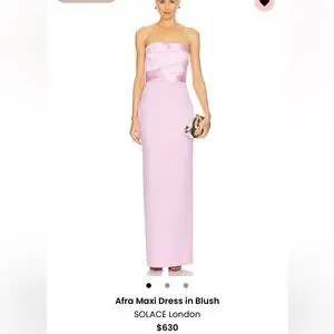 ワンピース SOLACE LONDON Woman Dress Blush Pink OS36030 BLUSH Solace London Dress Woman Color Blush Pink In Multicolor